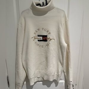Tommy Hilfiger ICON ORGANIC COTTON LOGO TURTLENECK